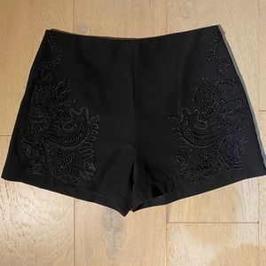 Forever 21 Embroidered Shorts